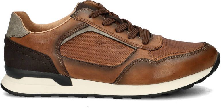 Rieker leren sneakers cognac - Foto 2