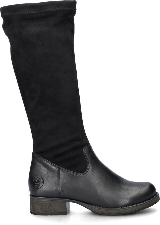Rieker hoge laars Zwart