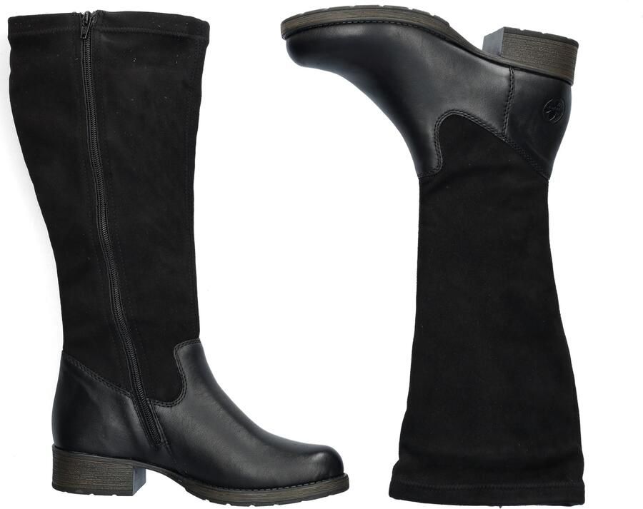 Rieker hoge laars Zwart