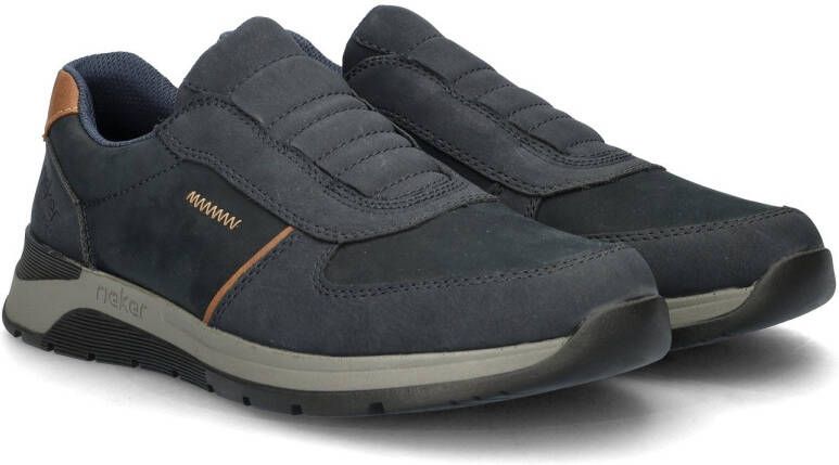 Rieker heren instapschoen Blauw - Foto 4
