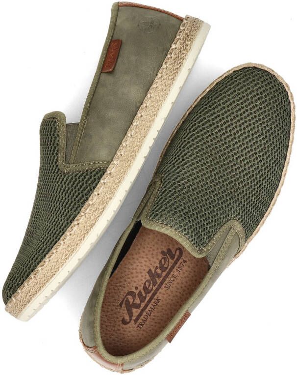 Rieker Casual Gesloten Groene Schoenen Green Heren - Foto 7