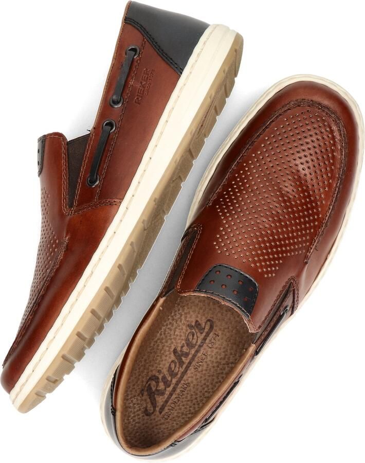 Rieker 18266-24 Mocassin cognac - Foto 4