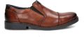 Rieker Heren Instapper Slipper Leer 13950-24 bruin - Cognac