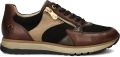 Rieker Sneakers bruin Synthetisch Dames - Zwart