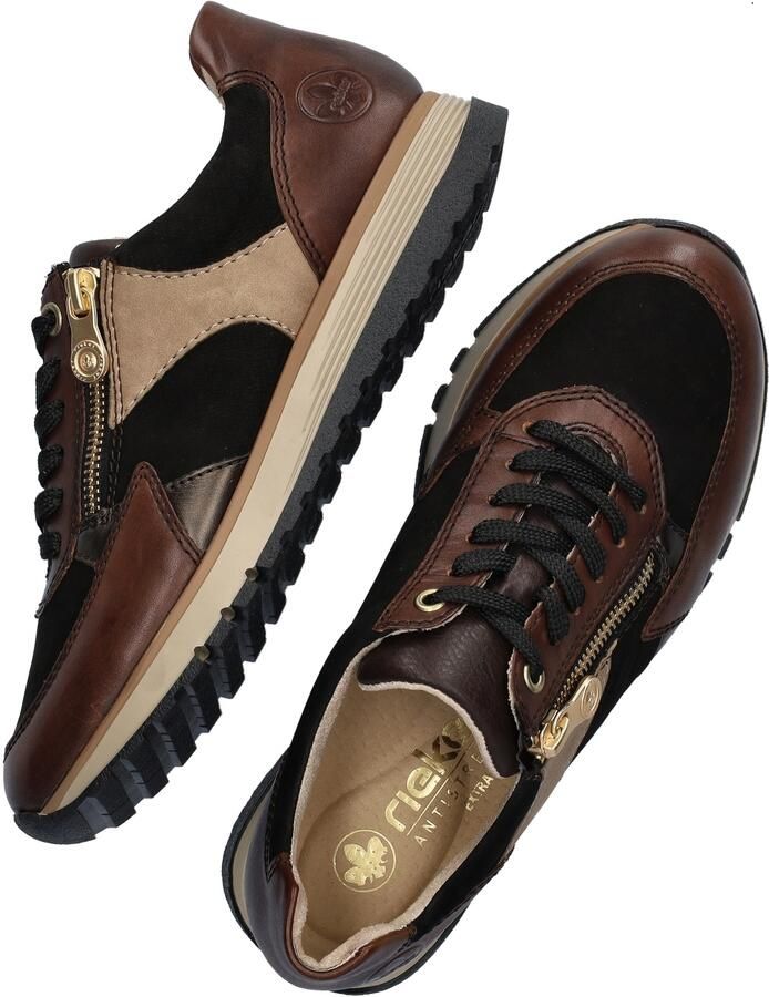 Rieker Sneakers bruin Synthetisch Dames - Foto 6