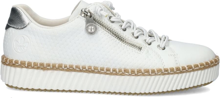 Rieker Sneakers met modieuze siernaad vrijetijdsschoen lage schoen veterschoen - Foto 7