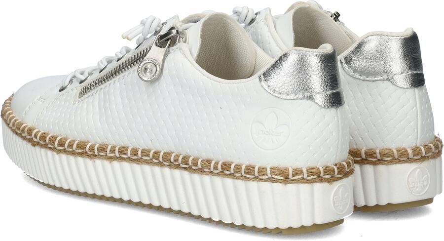 Rieker Sneakers met modieuze siernaad vrijetijdsschoen lage schoen veterschoen - Foto 9