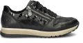 Rieker lage sneakers - Zwart