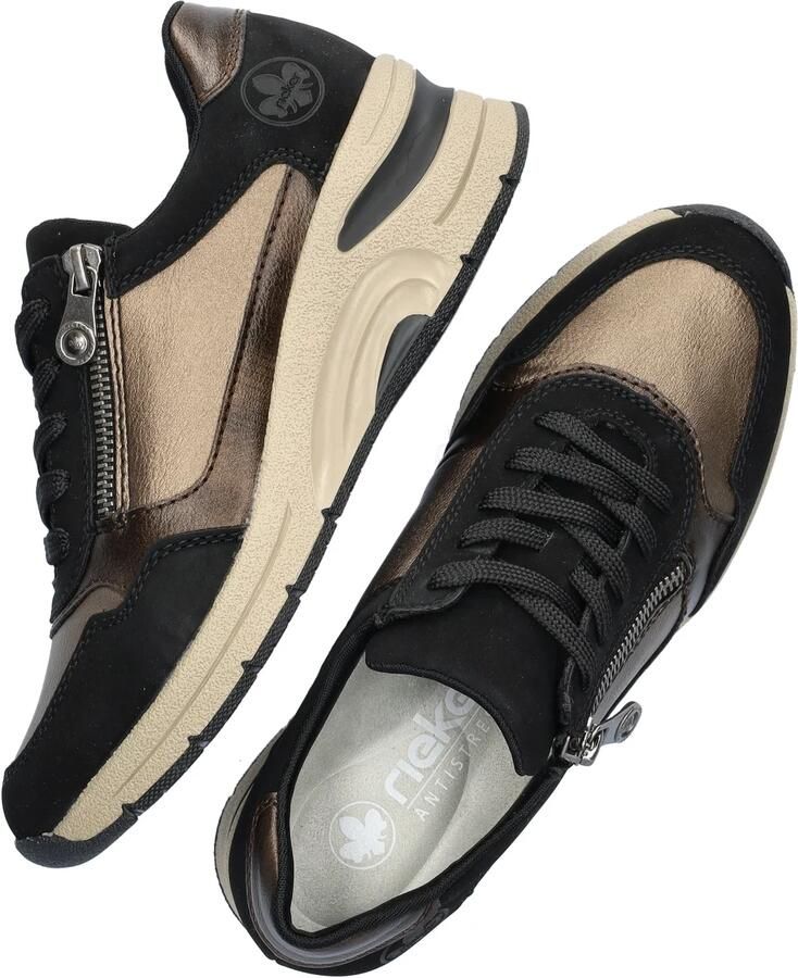 Rieker Sneakers Laag Sneakers Laag donkerbruin - Foto 3