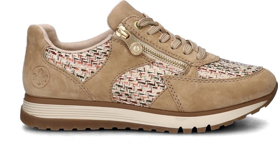 Rieker Sneakers Laag Sneakers Laag Beige - Foto 13