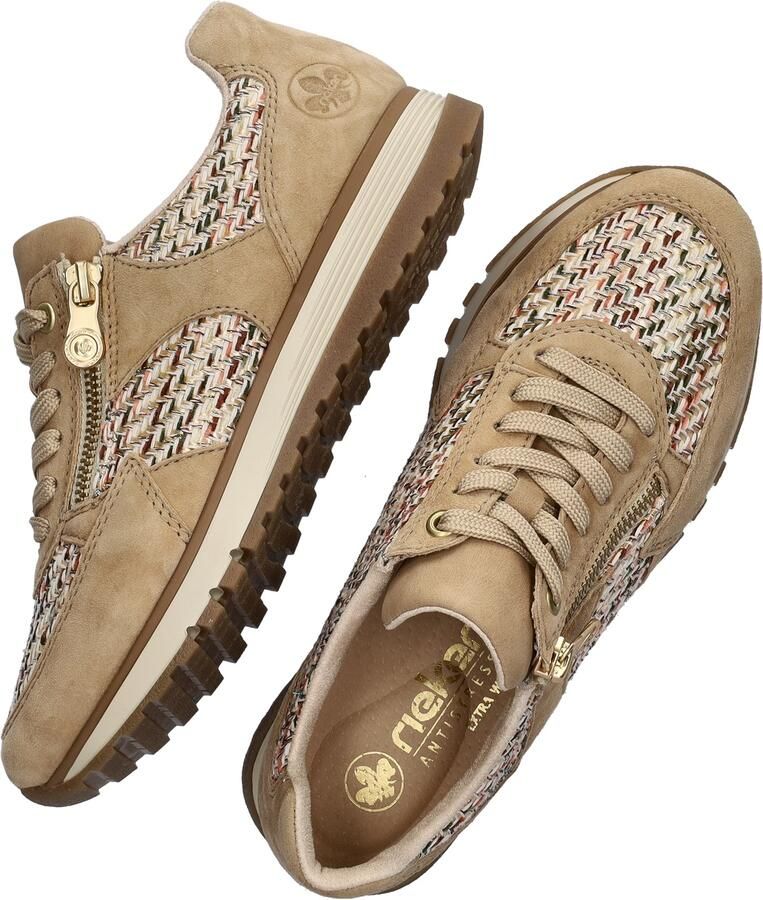 Rieker Sneakers Laag Sneakers Laag Beige - Foto 14