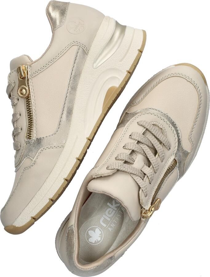 Rieker Sneakers met zijrits vrijetijdsschoen veterschoen smalle vorm - Foto 6