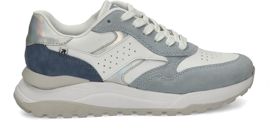 Rieker Sport Sneakers Dames Blauw - Foto 3