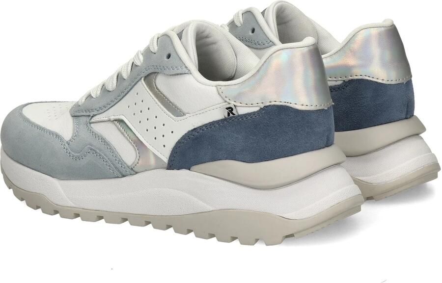 Rieker Sport Sneakers Dames Blauw - Foto 5