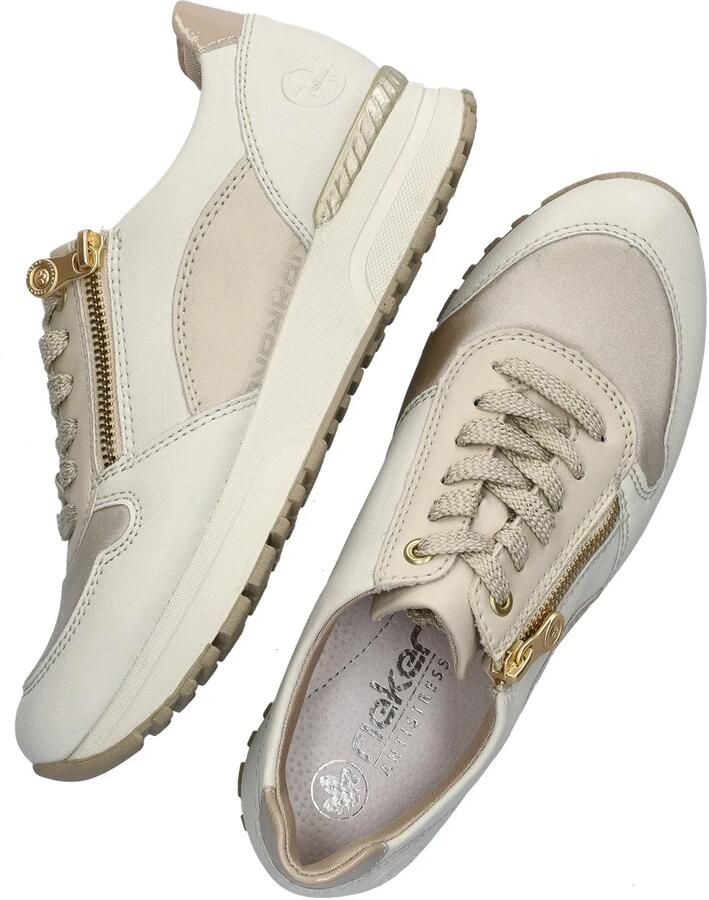 Rieker Sneakers Laag Sneakers Laag gebroken wit - Foto 8