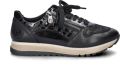 Rieker Baskets Basse en cuir - Zwart
