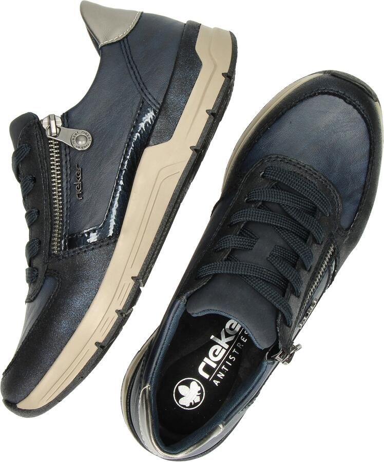 Rieker Sneakers Blauw - Foto 2