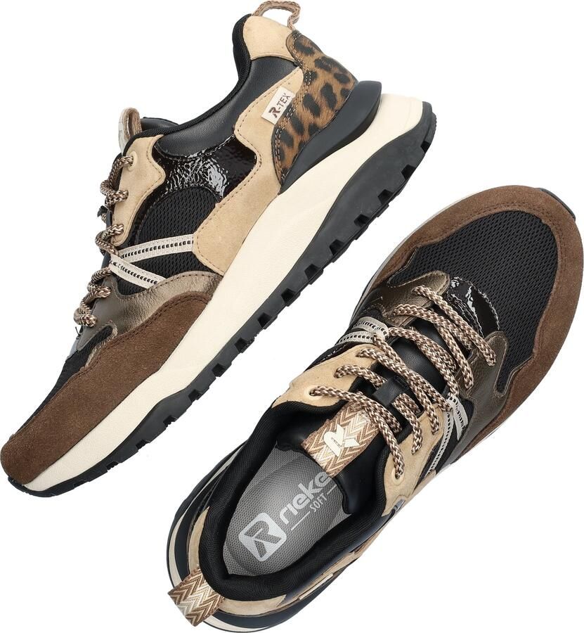 Rieker Sneakers laag 'Sneakers Laag' donkerbruin - Foto 3