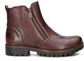Rieker Enkellaarsjes cognac Synthetisch Dames - Cognac