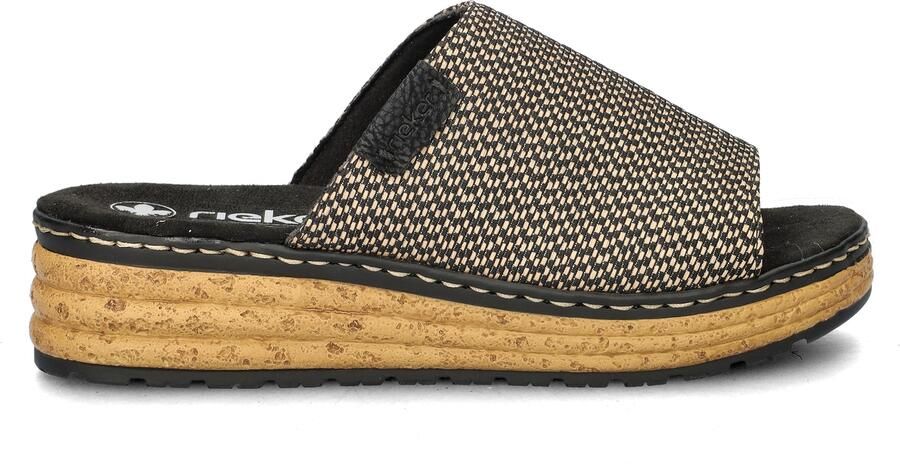 Rieker Sleehakmuiltjes Zomerschoen slippers pantoffel in wijdte H (= zeer wijd) - Foto 2