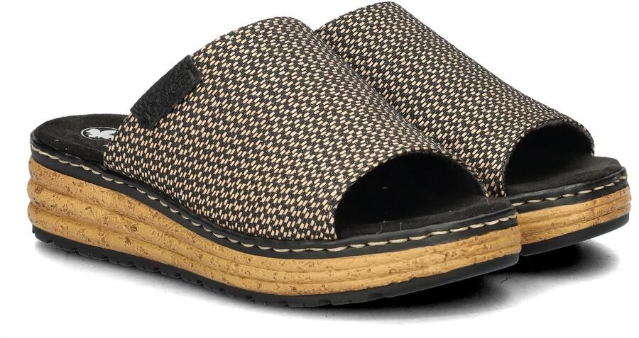 Rieker Sleehakmuiltjes Zomerschoen slippers pantoffel in wijdte H (= zeer wijd) - Foto 5
