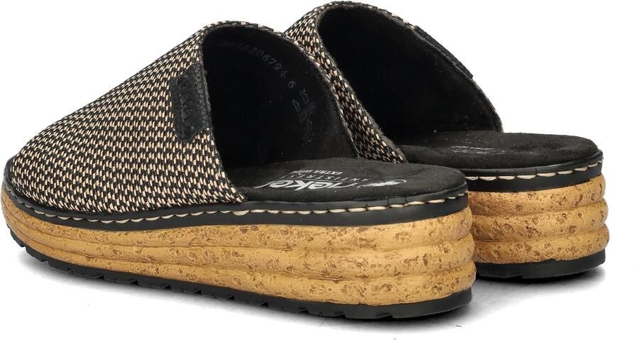 Rieker Sleehakmuiltjes Zomerschoen slippers pantoffel in wijdte H (= zeer wijd) - Foto 4