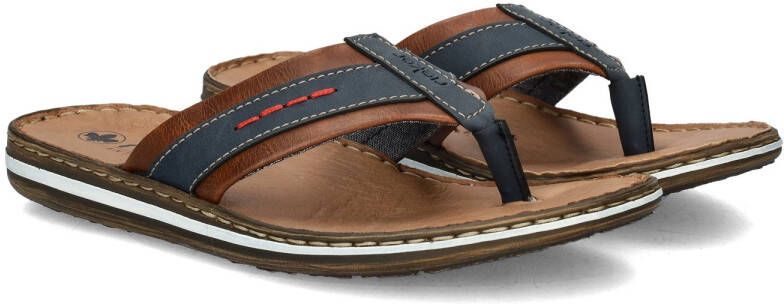 Rieker Comfortabele leren herenslipper Brown Heren - Foto 12