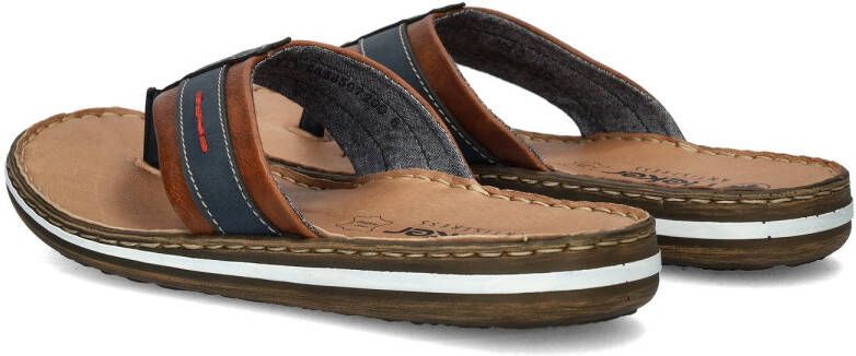 Rieker Comfortabele leren herenslipper Brown Heren - Foto 11