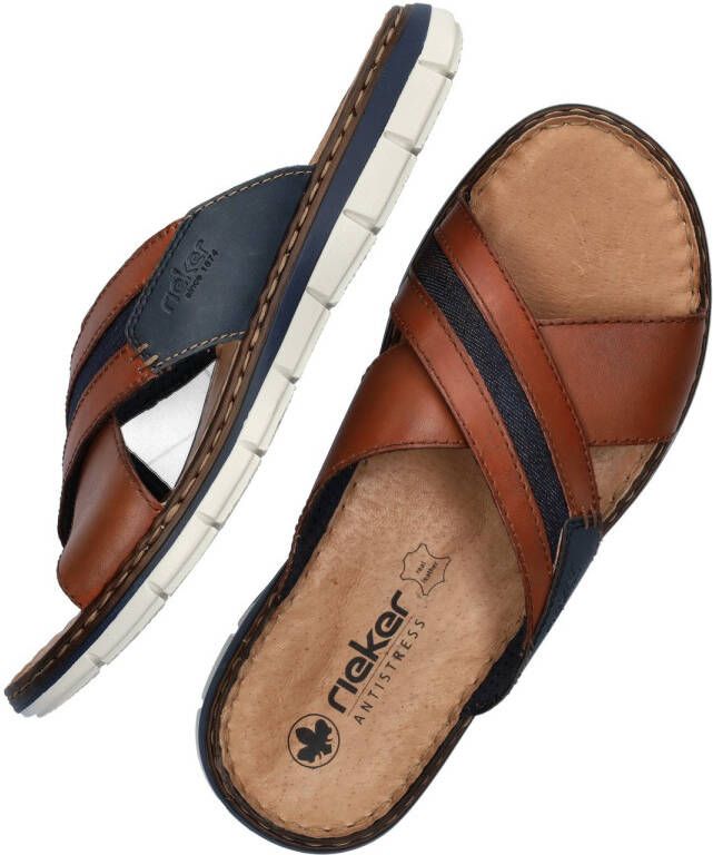 Rieker Slippers zomerschoen strandschoen huisschoen met zachte binnenzool - Foto 5