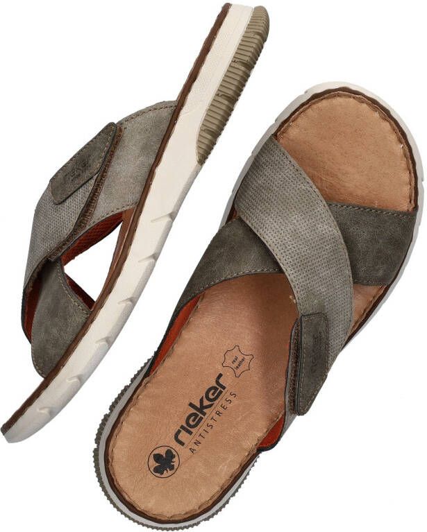 Rieker Slippers zomerschoen slippers klittenbandschoen met klittenbandjes - Foto 7