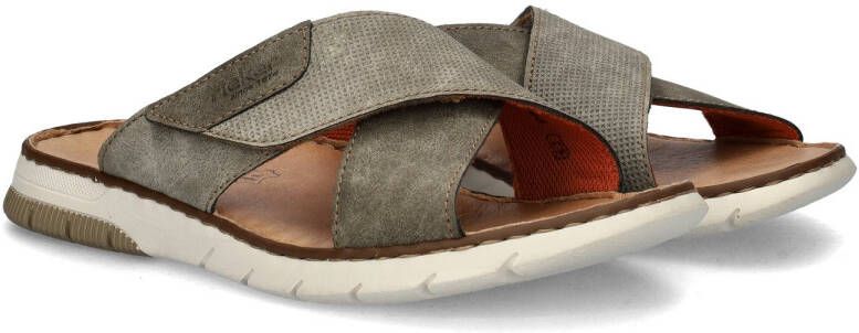 Rieker Slippers zomerschoen slippers klittenbandschoen met klittenbandjes - Foto 6