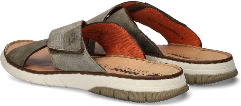 Rieker Slippers zomerschoen slippers klittenbandschoen met klittenbandjes - Foto 4