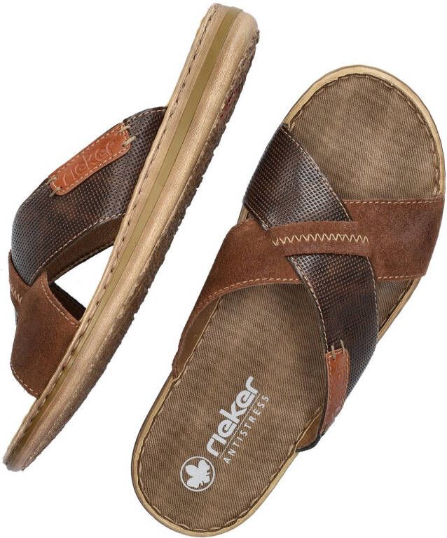 Rieker Heren Slipper 21063-20 Bruin - Foto 6