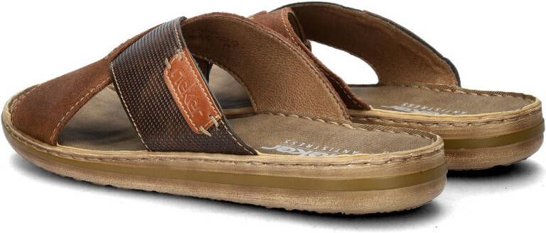Rieker Heren Slipper 21063-20 Bruin - Foto 5