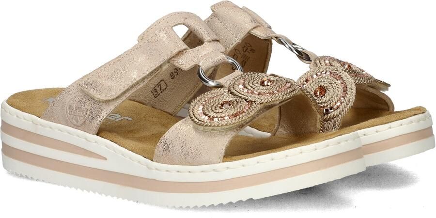 Rieker Sandalen met bandjes voor dames in effen kleur - Foto 12