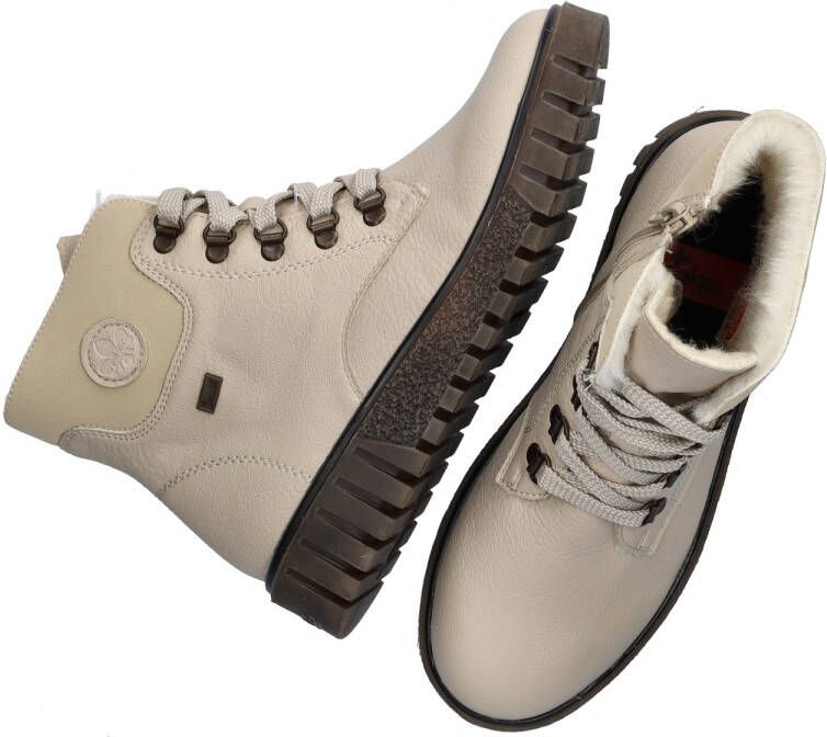Rieker Veterschoenen Hoog Veterschoenen Hoog gebroken wit - Foto 6