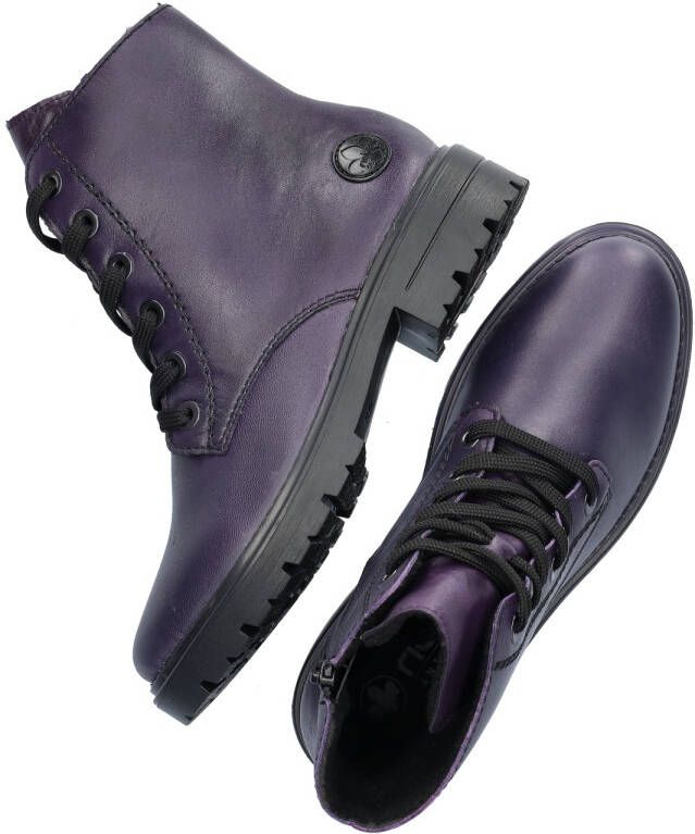 Rieker Veterschoenen Hoog Veterschoenen Hoog paars - Foto 6