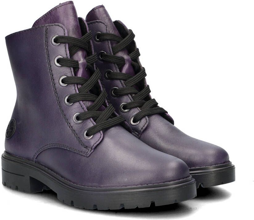 Rieker Veterschoenen Hoog Veterschoenen Hoog paars - Foto 4