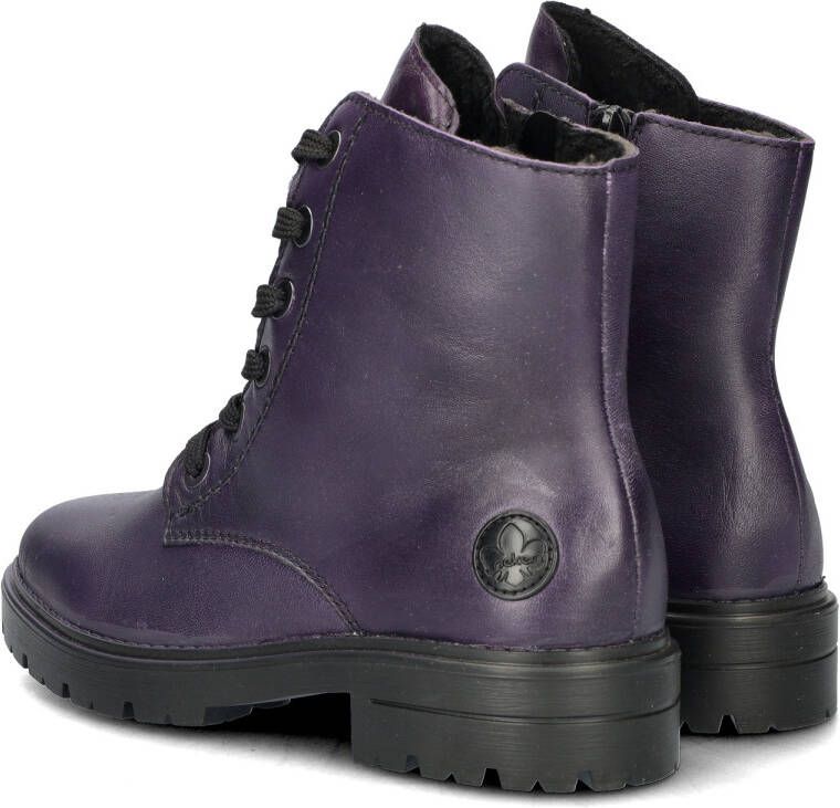 Rieker Veterschoenen Hoog Veterschoenen Hoog paars - Foto 5