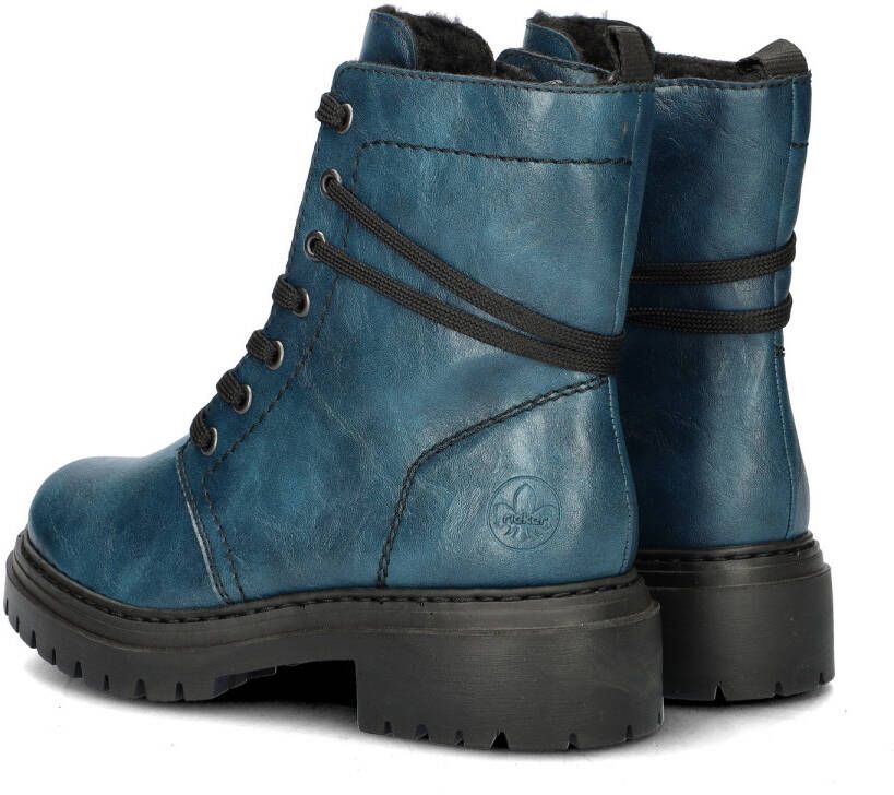 Rieker Winterlaarsjes met vetersluiting om de schacht - Foto 4