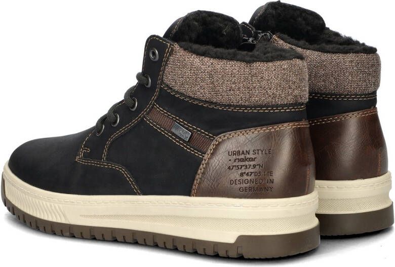 Rieker Sportieve Tex Veterboot voor heren Black Heren - Foto 6