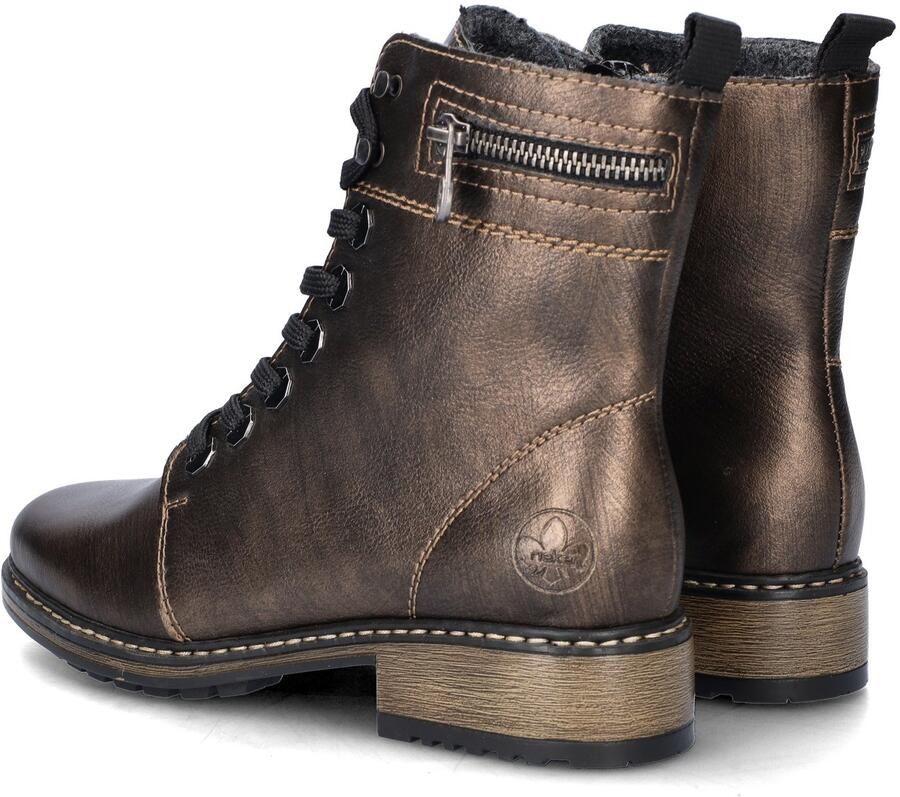 Rieker dames veterboot Brons - Foto 8
