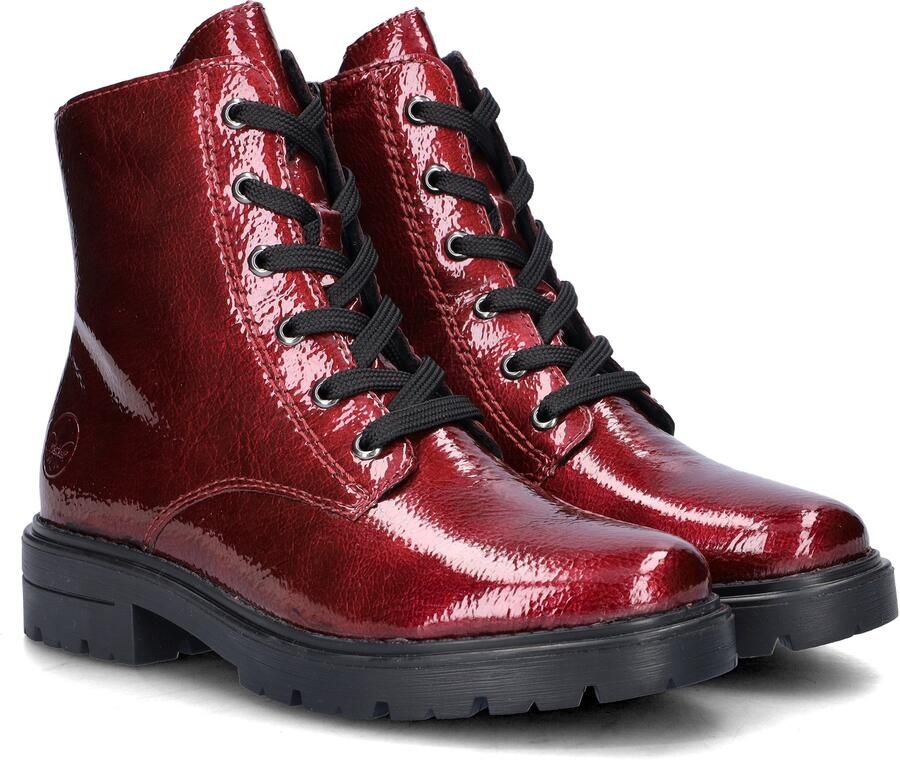 Rieker Veterschoenen Hoog Veterschoenen Hoog rood - Foto 5