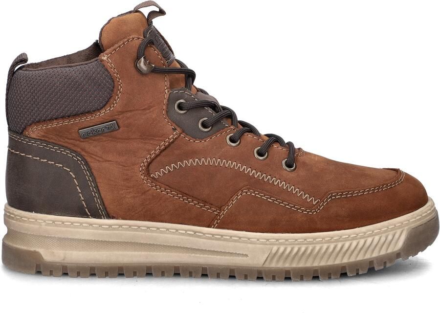 Rieker heren veterboot Cognac - Foto 2