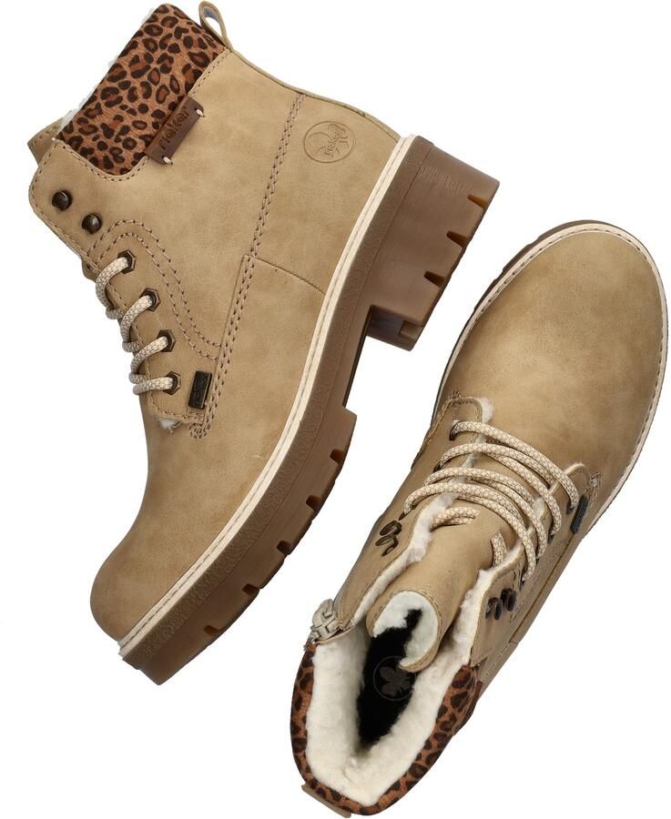 Rieker Winterlaarsjes Winterlaarzen veterlaarzen met waterafstotend TEX-membraan - Foto 3