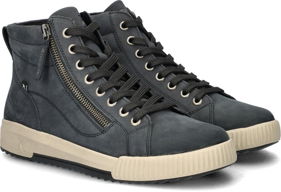 RRieker R-Rieker Hoge veterschoenen ankle boot high top sneaker leisure boots with zipper - Foto 3