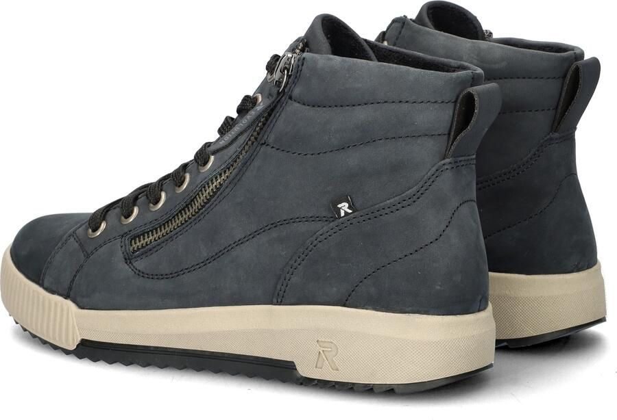 RRieker R-Rieker Hoge veterschoenen ankle boot high top sneaker leisure boots with zipper - Foto 4