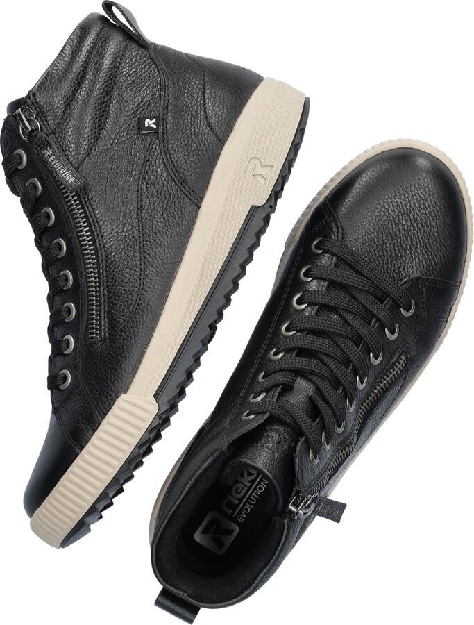 RRieker R-Rieker Hoge veterschoenen ankle boot high top sneaker leisure boots with zipper - Foto 2