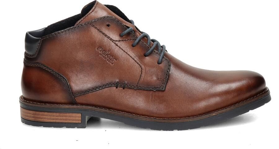 Rieker Veterlaarsjes zakelijke enkellaars veterschoenen met zachte binnenzool - Foto 12