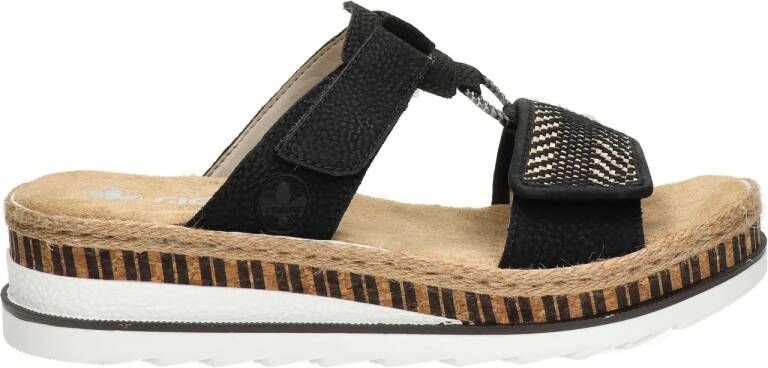 Rieker slippers zwart - Foto 2